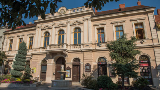 Das ehemalige Rathaus von Keszthely