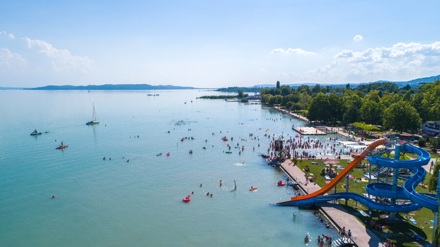 Wasserrutschen rund um den Balaton und ihre Preise 2018