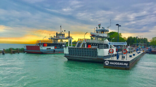 Nachsaisonfahrplan der Balaton-Fähren ab 28. August in Kraft