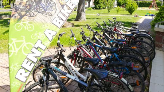Fahrradvermietung in Balatongyörök