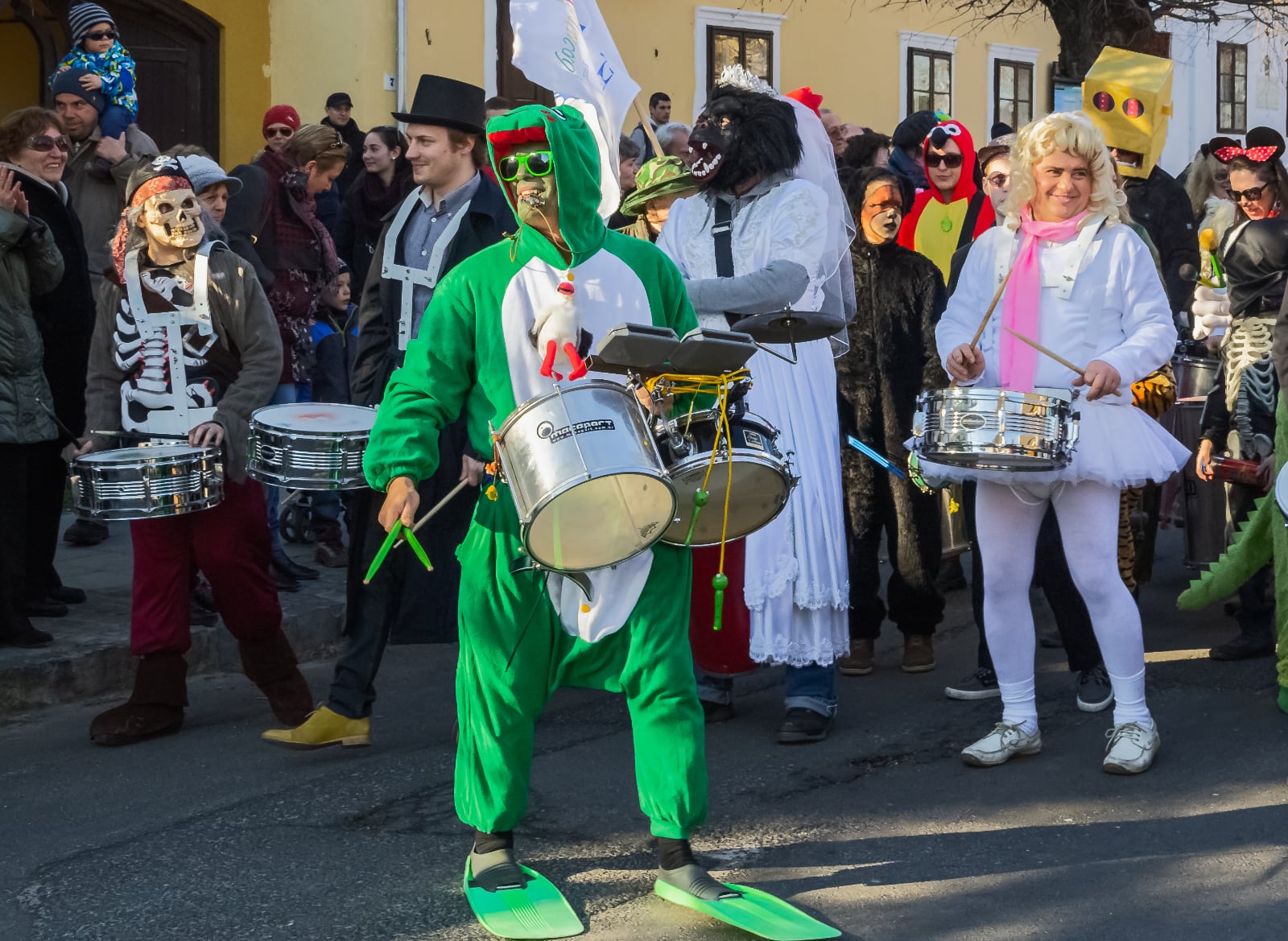 Aberhunderte Maskierte werden am Samstag in Keszthely erwartet