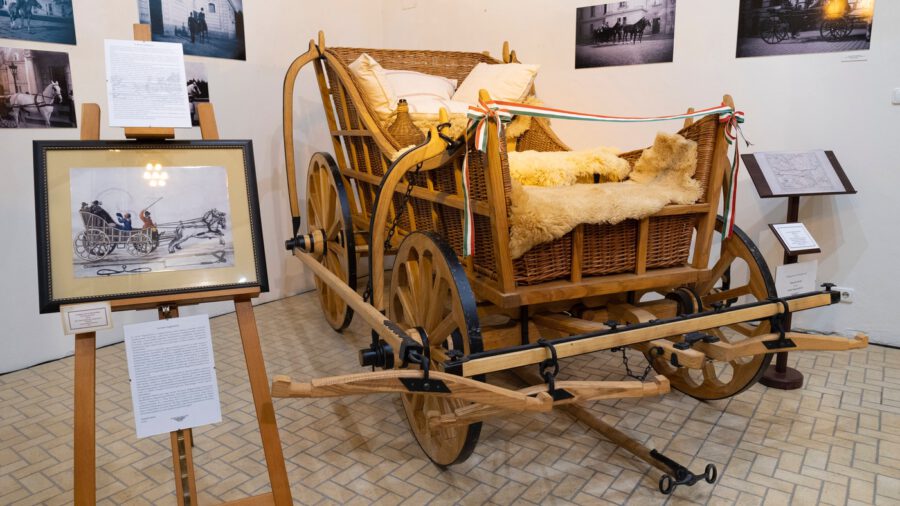 In Keszthely wurde eine Nachbildung der ersten ungarischen Kutsche hergestellt